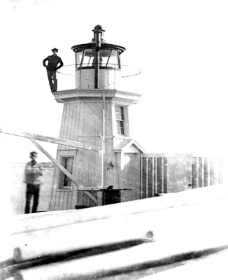 Portland Breakwater Light 1855