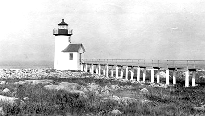 Straitsmouth Island Lighthouse 1896